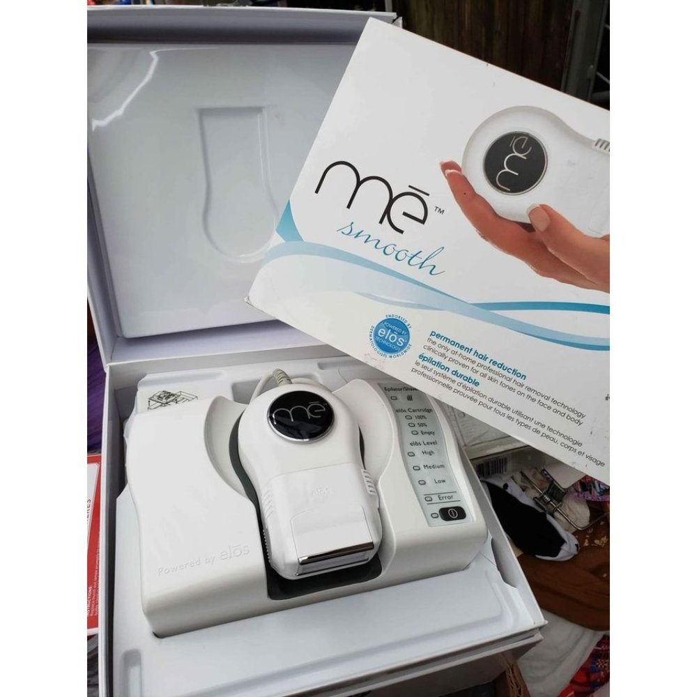 mē Smooth Permanent Hair Reduction Device with FDA Cleared elōs Technology